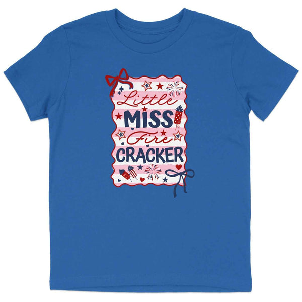 Little Miss Firecracker Graphic Tee