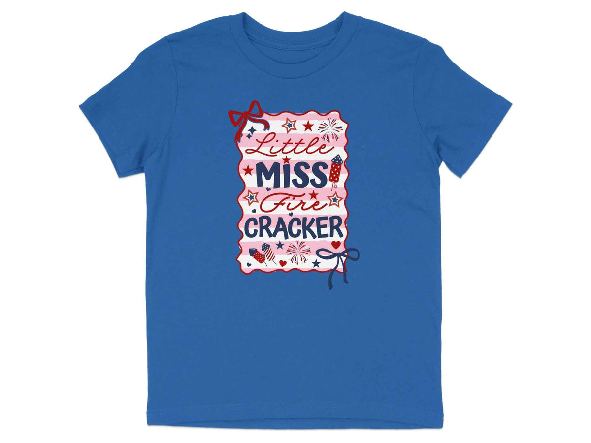 Little Miss Firecracker Graphic Tee