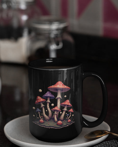 Dreamscape Mushroom 15 oz Coffee Mug