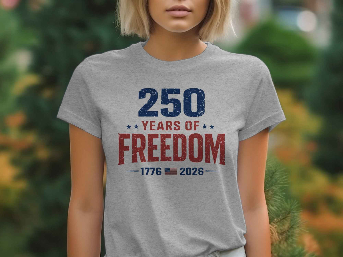 250 Years of Freedom Heritage T-Shirt |  My Lucky Tee