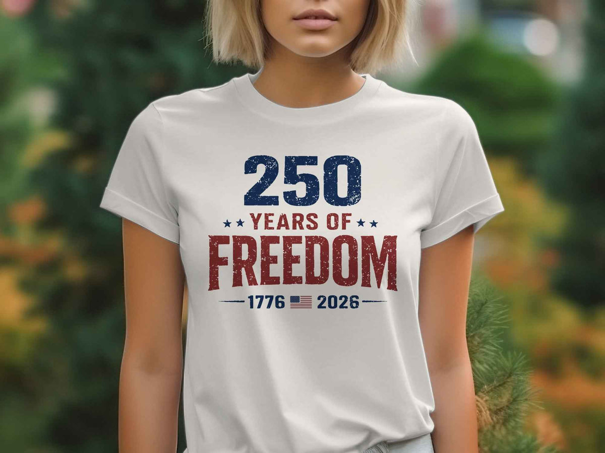 250 Years of Freedom Heritage T-Shirt |  My Lucky Tee