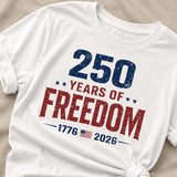 250 Years of Freedom Heritage T-Shirt | My Lucky Tee