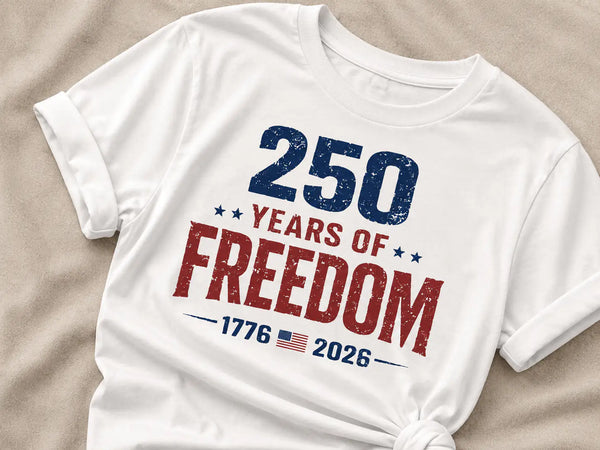 250 Years of Freedom Heritage T-Shirt | My Lucky Tee