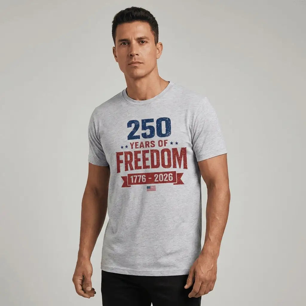 250 Years of Freedom Heritage T-Shirt | My Lucky Tee