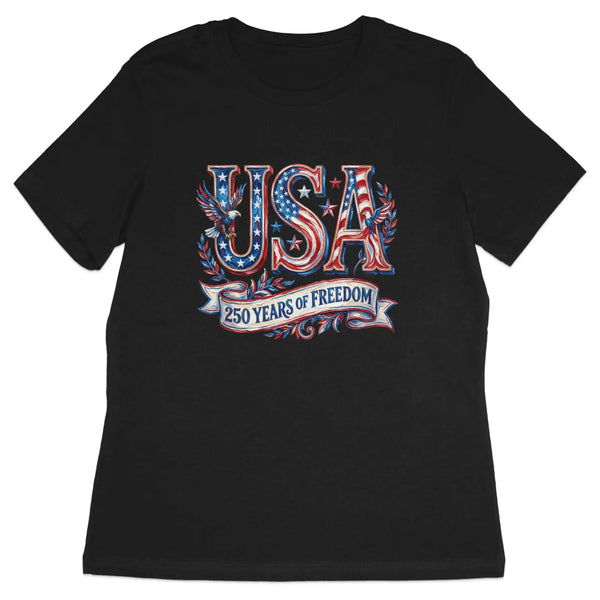 250 Years of Freedom USA Eagle T-Shirt | My Lucky Tee