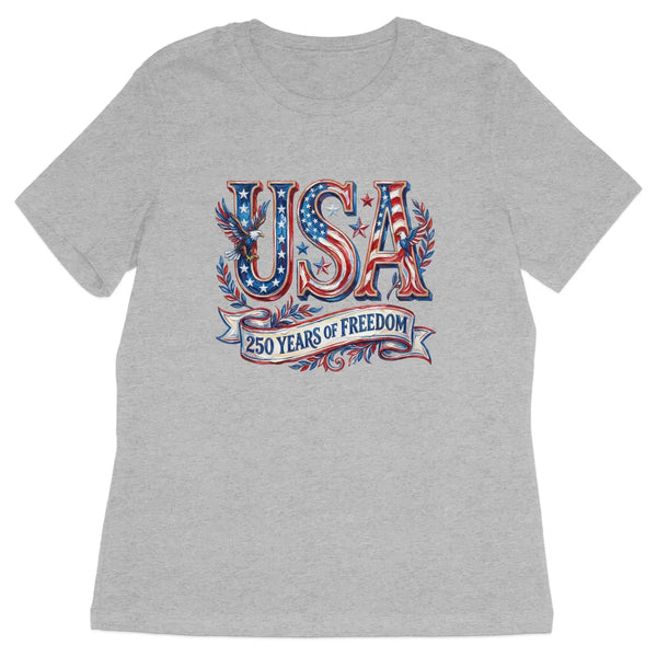 250 Years of Freedom USA Eagle T-Shirt S