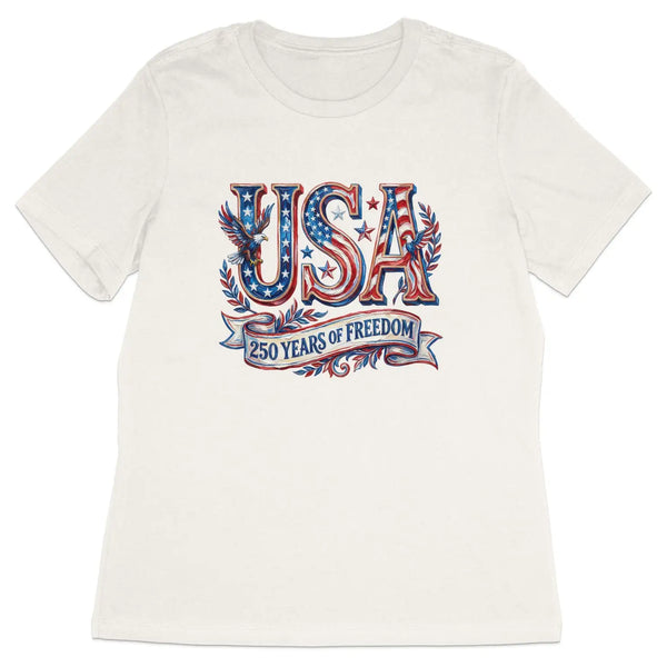250 Years of Freedom USA Eagle T-Shirt S