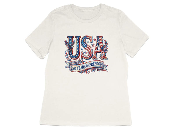 250 Years of Freedom USA Eagle T-Shirt S