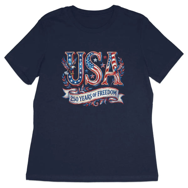 250 Years of Freedom USA Eagle T-Shirt S