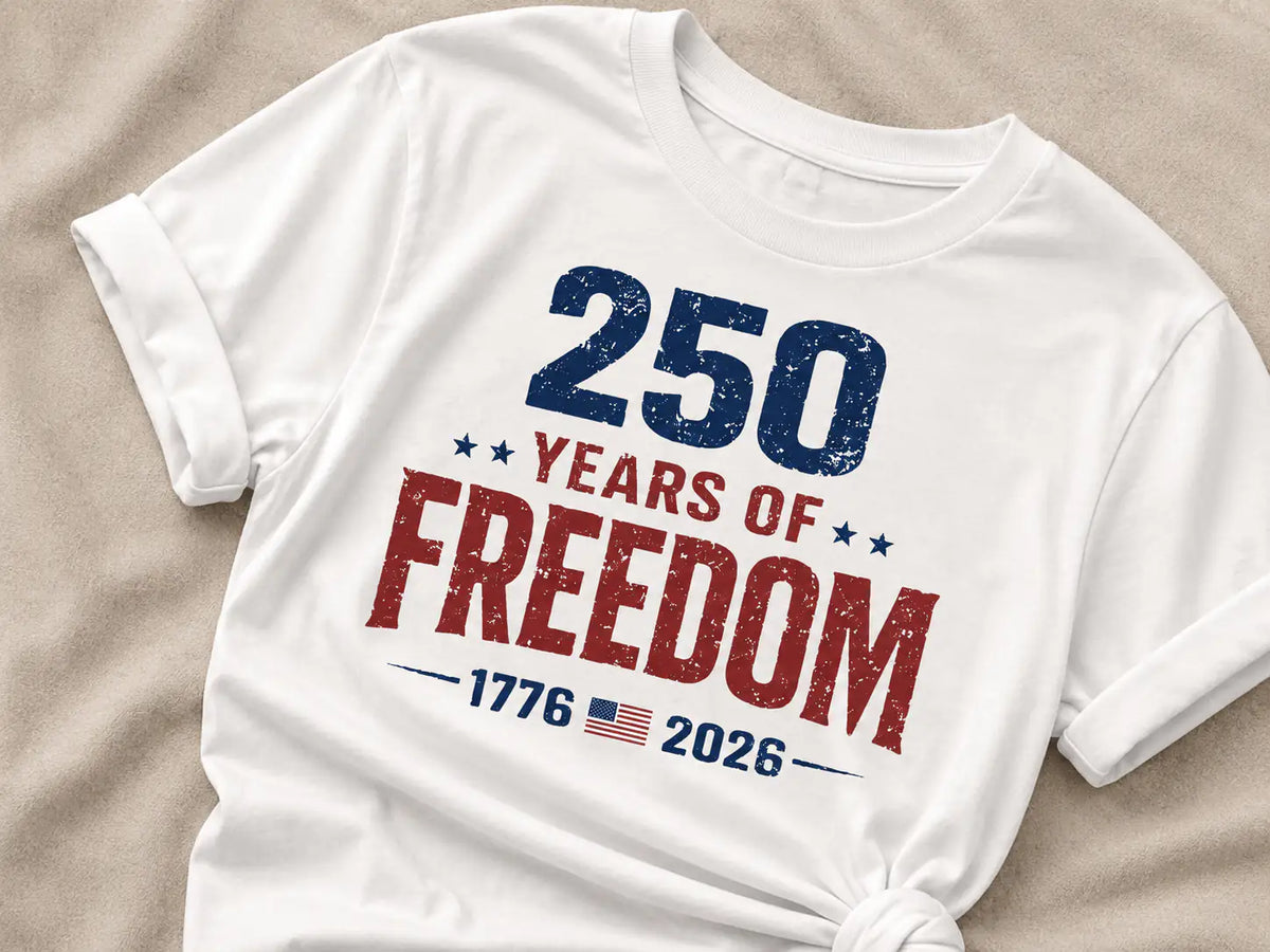250 Years of Freedom Heritage T-Shirt
