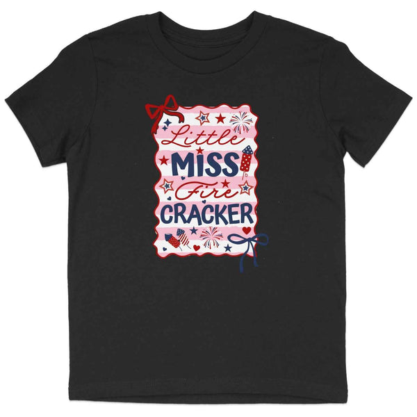 Little Miss Firecracker Graphic Tee