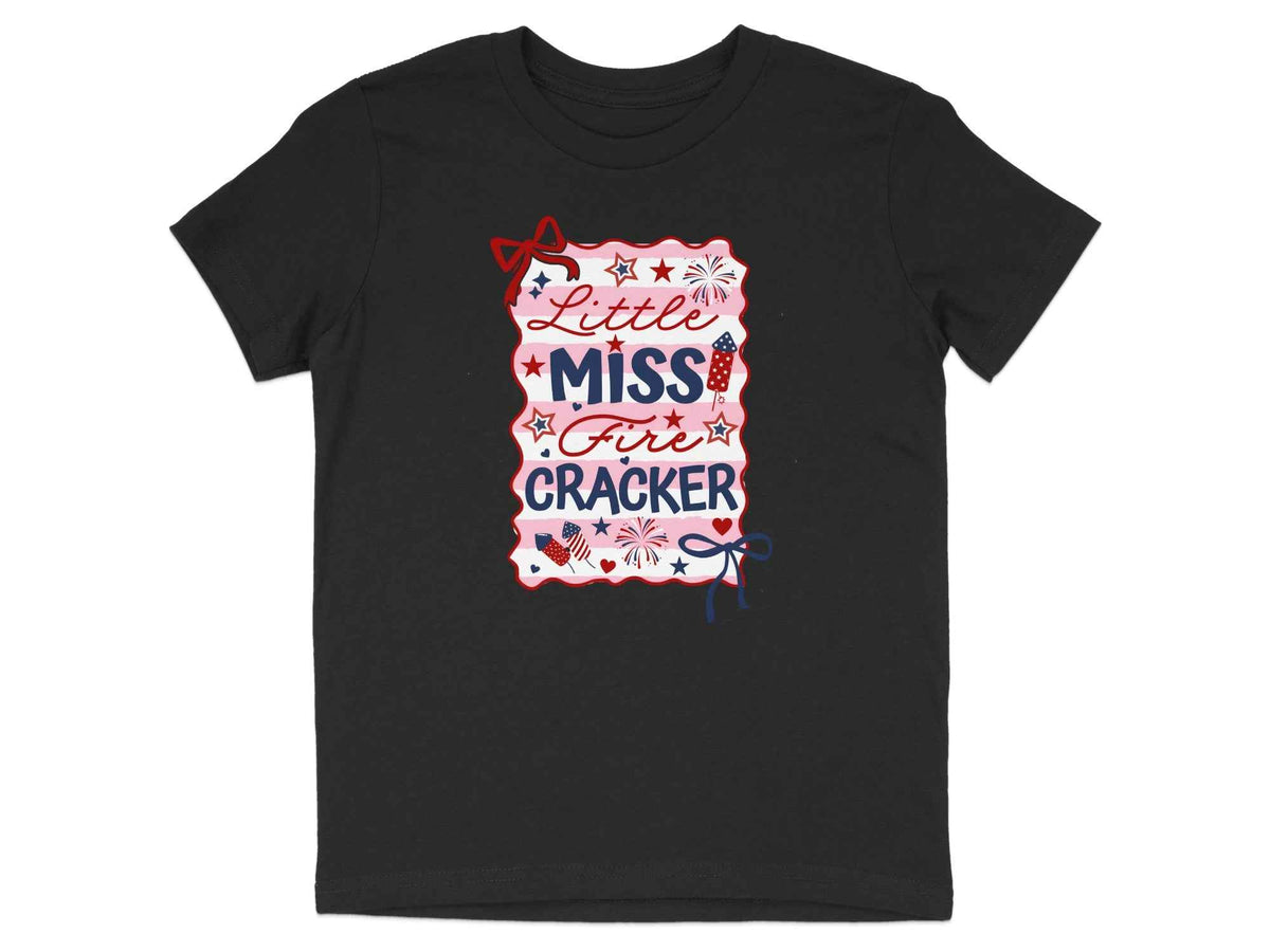 Little Miss Firecracker Graphic Tee