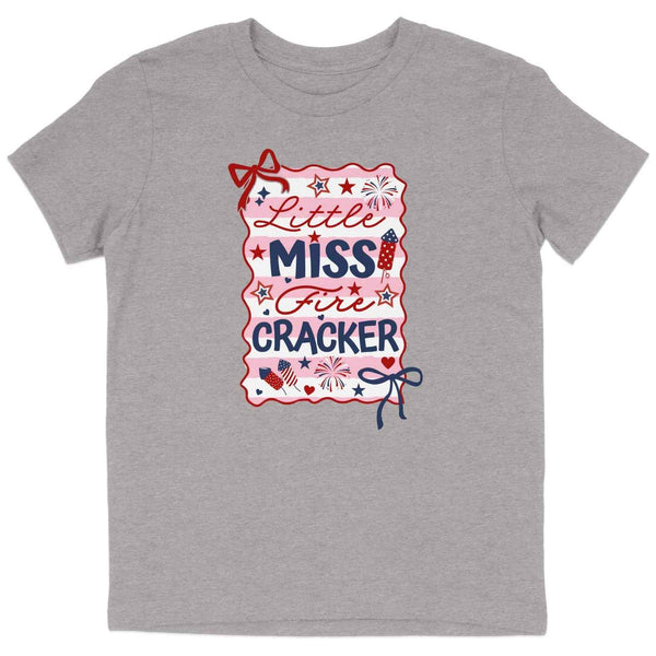 Little Miss Firecracker Graphic Tee