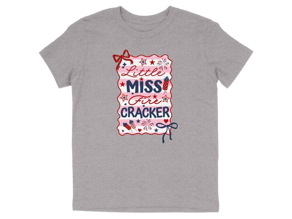 Little Miss Firecracker Graphic Tee