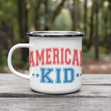 American Kid Heritage Mug Enamel Camping Mug