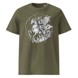 Archangel Graphic Organic Cotton Tee Khaki