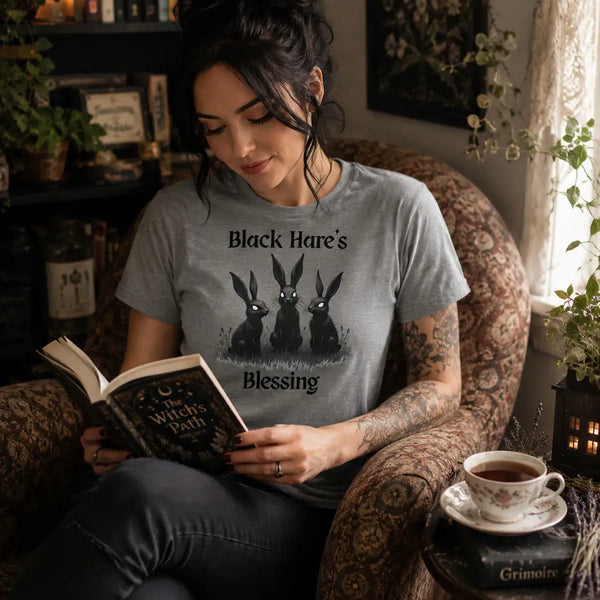 Black Hare’s Blessing Organic Tee