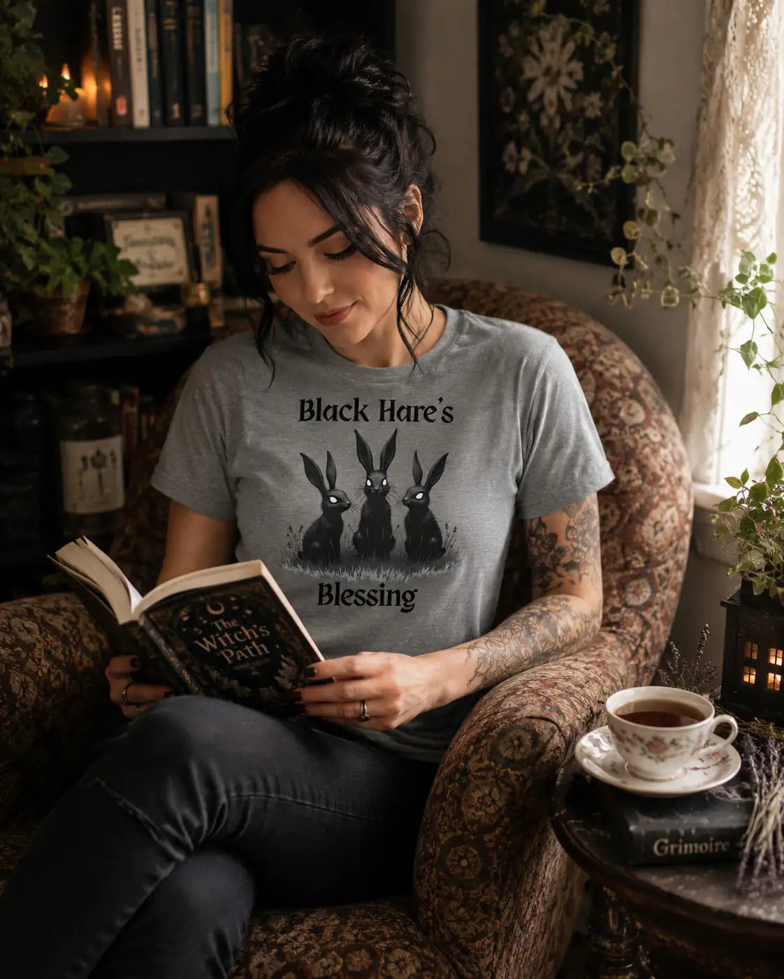 Black Hare’s Blessing Organic Tee