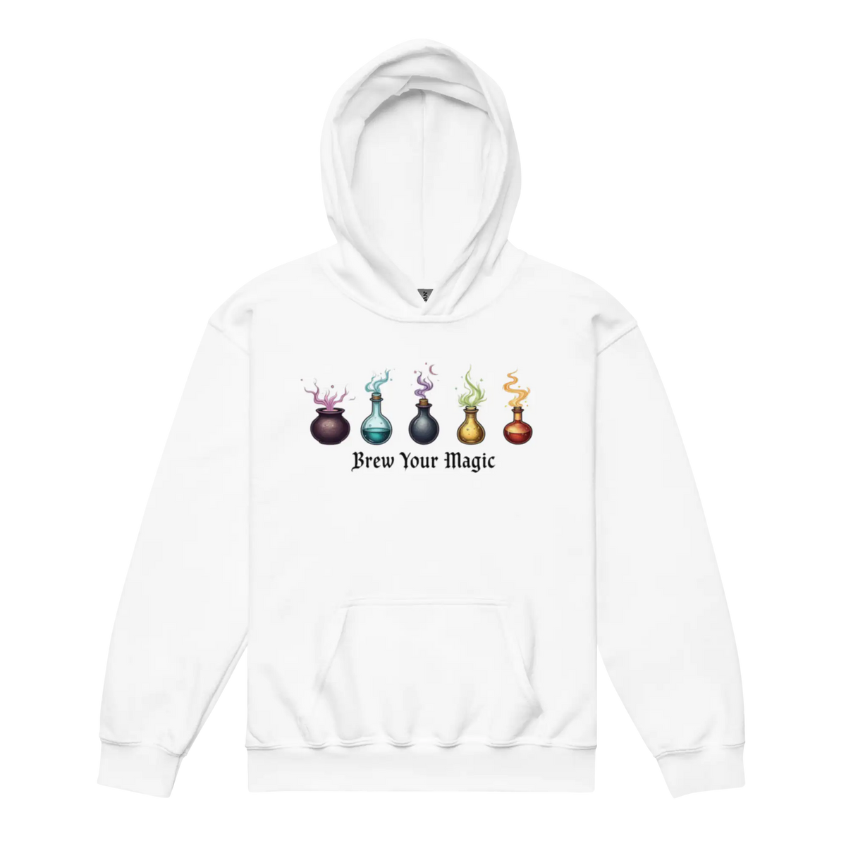 Brew Your Magic Youth Hoodie - Ignite Adventure and Comfort