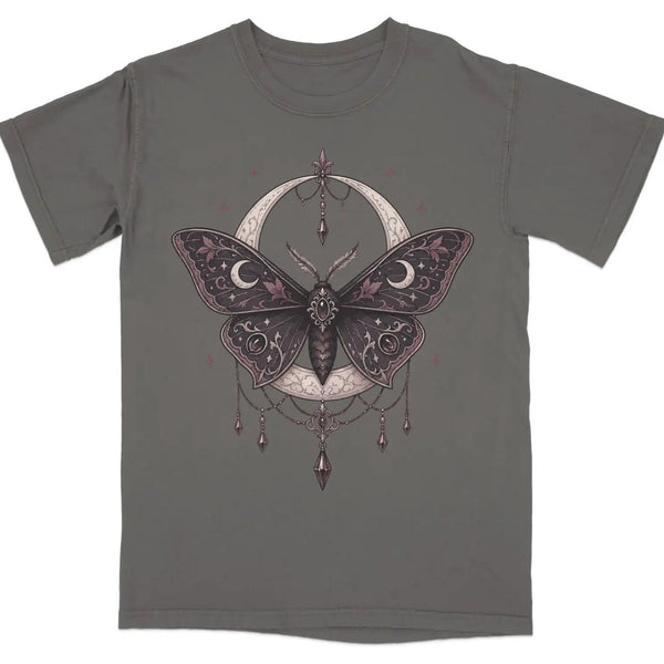 Celestial Gothic Moth Tee |  My Lucky Tee