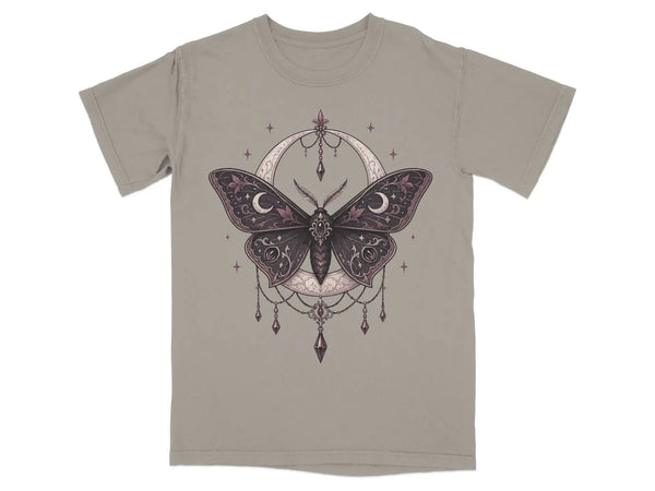 Celestial Gothic Moth Tee |  My Lucky Tee