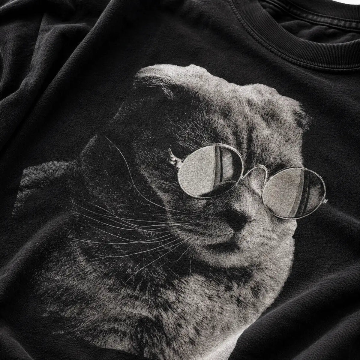 Certified Unbothered Cool Cat Persona T-Shirt