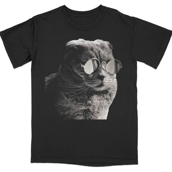 Certified Unbothered Cool Cat Persona T-Shirt | My Lucky Tee