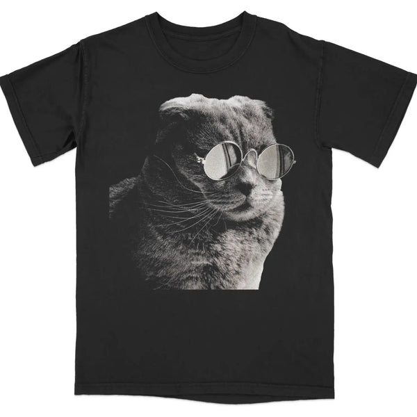 Certified Unbothered Cool Cat Persona T-Shirt S
