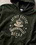 Death Before Decaf Graphic Hoodie | My Lucky Tee