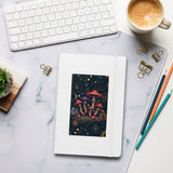 White Dreamscape Mushroom Journal Display model