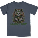 He Who Dares Wins Lucky Cat Tee S
