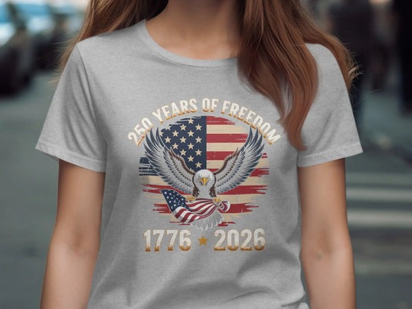 Heritage Eagle 250th Freedom T-Shirt | My Lucky Tee