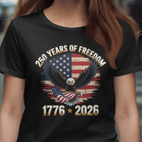 Heritage Eagle 250th Freedom T-Shirt | My Lucky Tee