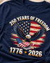 Heritage Eagle 250th Freedom T-Shirt | My Lucky Tee