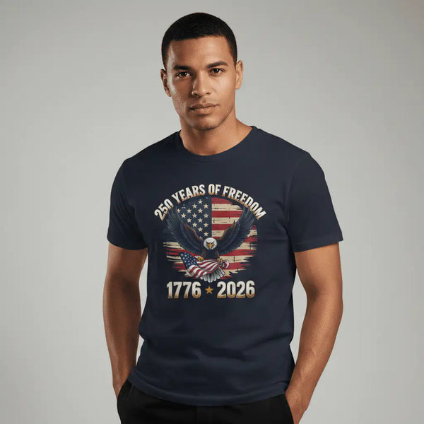 Heritage Eagle 250th Freedom T-Shirt | My Lucky Tee
