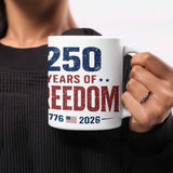Heritage Freedom 250th Anniversary Mug |  My Lucky Tee