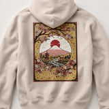 Japanese Mountain River Hoodie