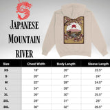 Japanese Mountain River Hoodie