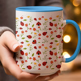 Ladybug Garden Ceramic Mug |  My Lucky Tee
