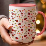 Ladybug Garden Ceramic Mug |  My Lucky Tee