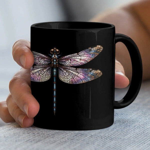 Lucky Dragonfly Ceramic Mug