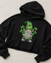 Lucky Gnome Crop Hoodie — St. Patrick’s Style | My Lucky Tee
