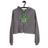 Lucky Gnome Crop Hoodie — St. Patrick’s Style Storm
