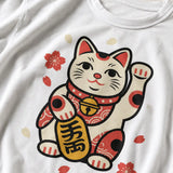Lucky Maneki Neko Charm T-Shirt | My Lucky Tee