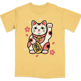 Lucky Maneki Neko Charm T-Shirt | My Lucky Tee