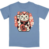 Maneki Fortune Charm Tee Blue Jean