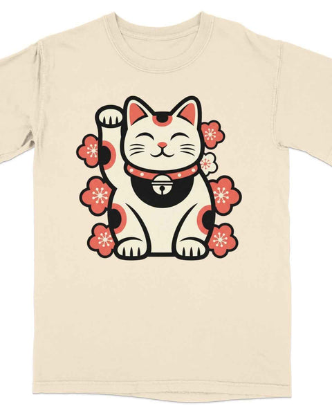 Maneki Neko Charm Blossom Graphic Tee