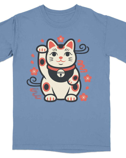 Maneki Neko Sakura Graphic Tee
