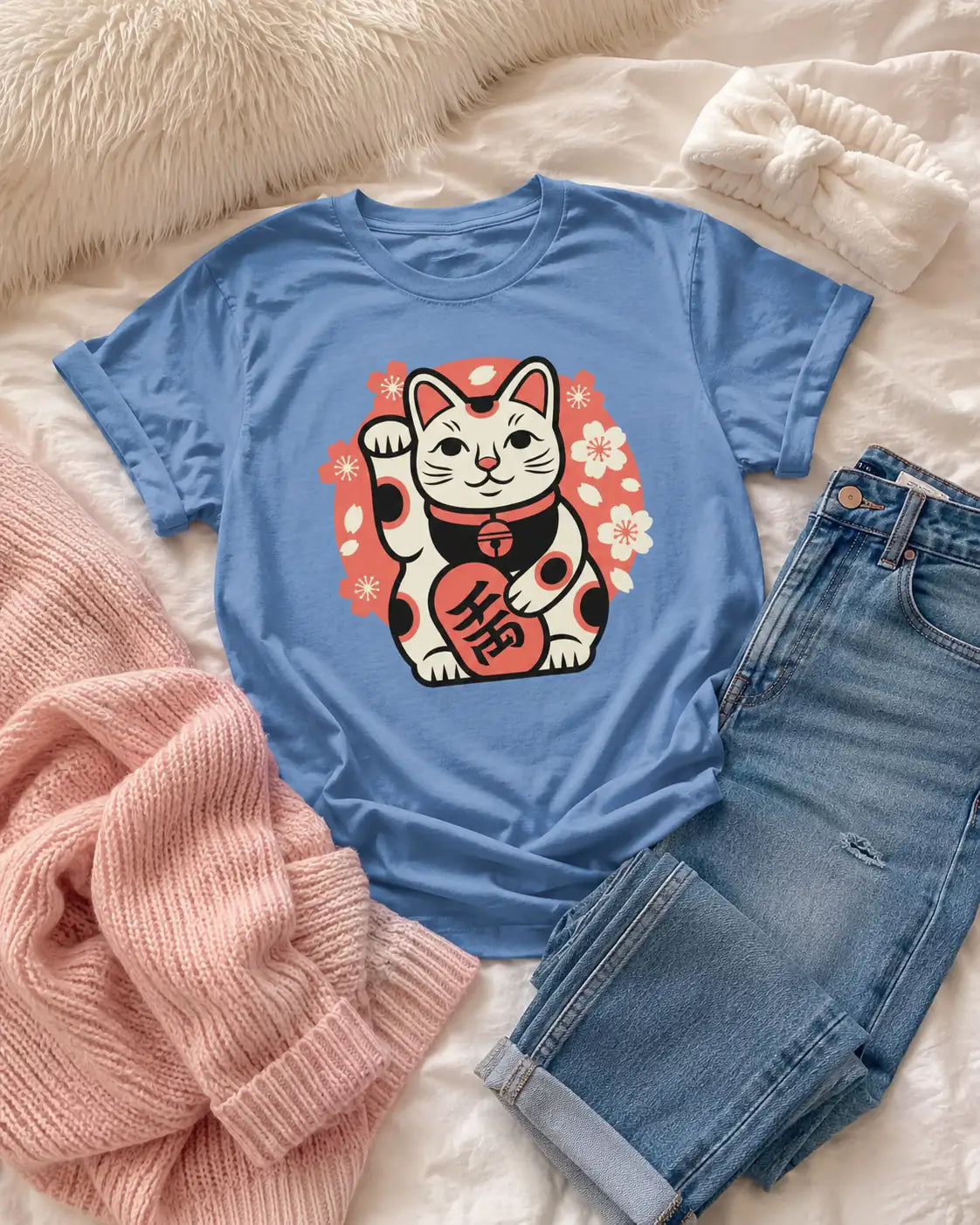 Maneki Fortune Charm Tee