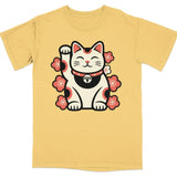 Maneki Neko Charm Blossom Graphic Tee S